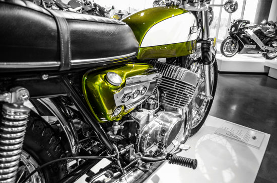 Motorcycle at Barber Museum